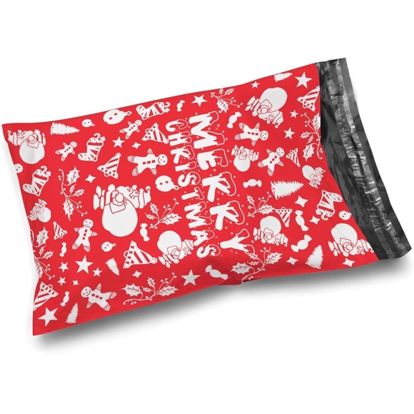 🌟 Poly Mailers 🌟 - 20 Merry Christmas 10” x 13” - Picture 6 of 8
